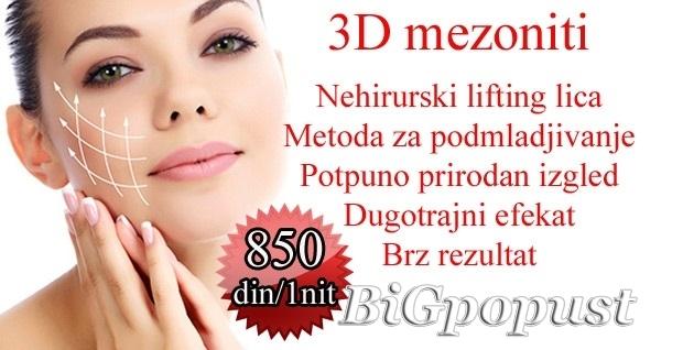 200 rsd vaucer za extra popust na 3D mezonite (doplata u salonu 850 rsd/nit) 1